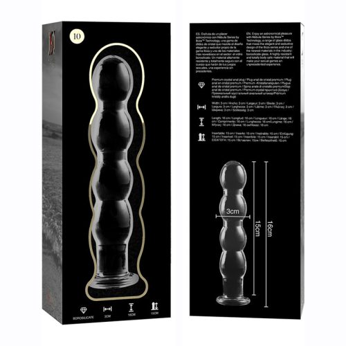 Ibiza Nebula Series – boroszkilát dildo, 16,5 cm prémium élmény