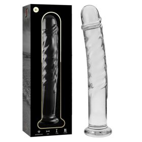   Ibiza Nebula Series – tiszta boroszilikát üveg dildo 18,5 cm