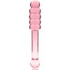 Ibiza Nebula 20 – rózsaszín boroszilikát dildó 20,5 cm