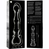 Ibiza Nebula Series - elegáns boroszilikát üveg dildo 20,5 cm