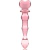 IBIZA Nebula – boroszilikát üveg dildo, 20,5 cm rózsaszín