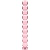 Ibiza Nebula 22 – boroszilikát üveg dildó, rózsaszín, 21,5 cm
