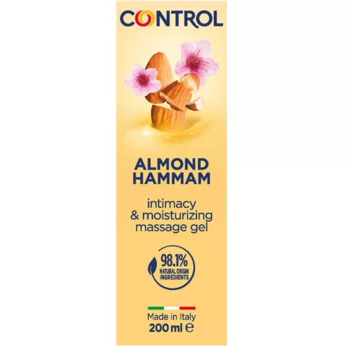 CONTROL - Prémium 3 az 1-ben mandula masszázsgél 200 ml
