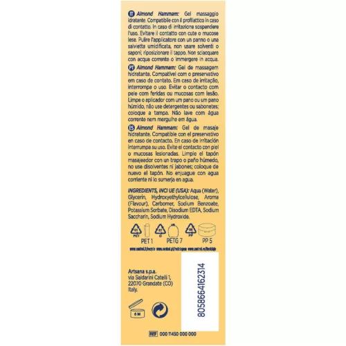 CONTROL - Prémium 3 az 1-ben mandula masszázsgél 200 ml