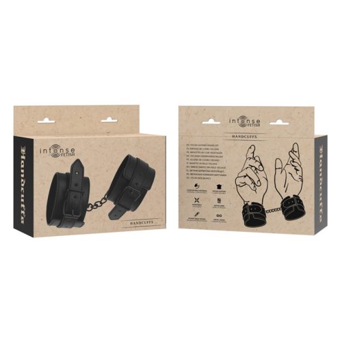 INTENSE - prémium bőr hatású bilincsek érzéki fétishez