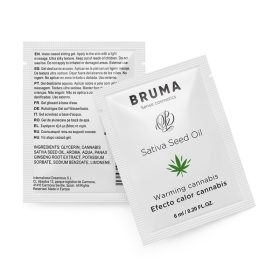 BRUMA – melegítő kannabisz ízű síkosító gél 6 ml