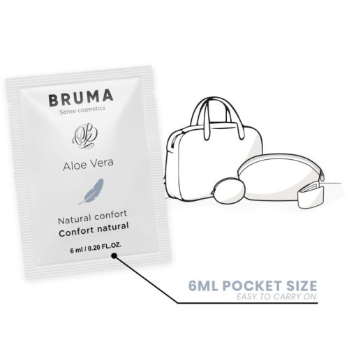 Bruma Aloe Vera – természetes síkosító gél (6 ml)
