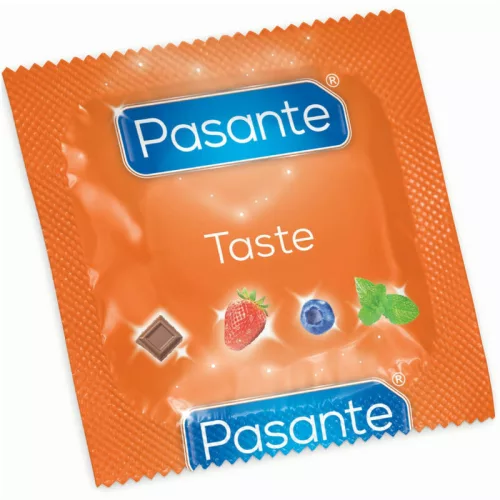 Pasante - eper ízű óvszer, 144 db-os csomag