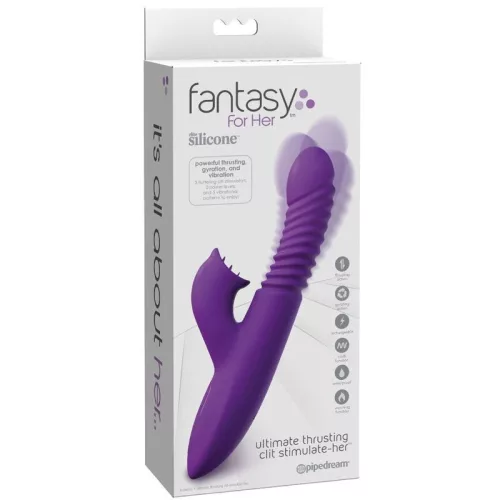 FANTÁZIA NEKI – lila klitorális stimulátor hővel és rezgéssel