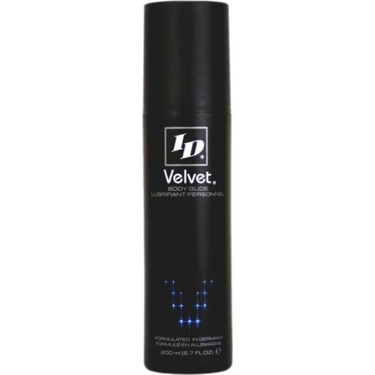 ID VELVET – prémium szilikon alapú síkosító 200 ml