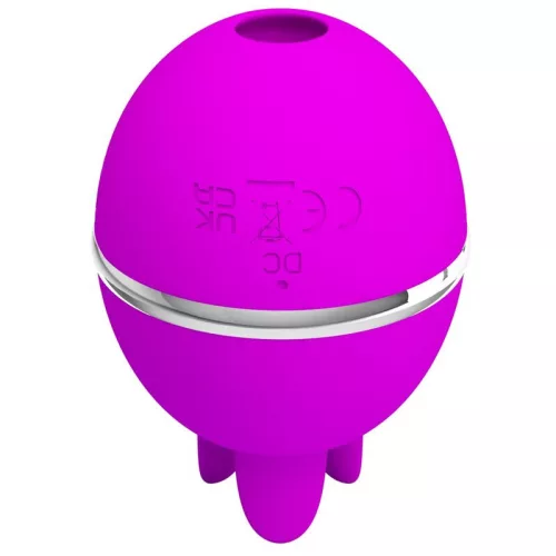 PRETTY LOVE – gömb alakú szilikon vibrátor, lila