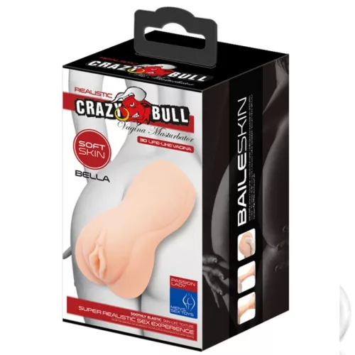 CRAZY BULL – vulva formájú prémium maszturbátor