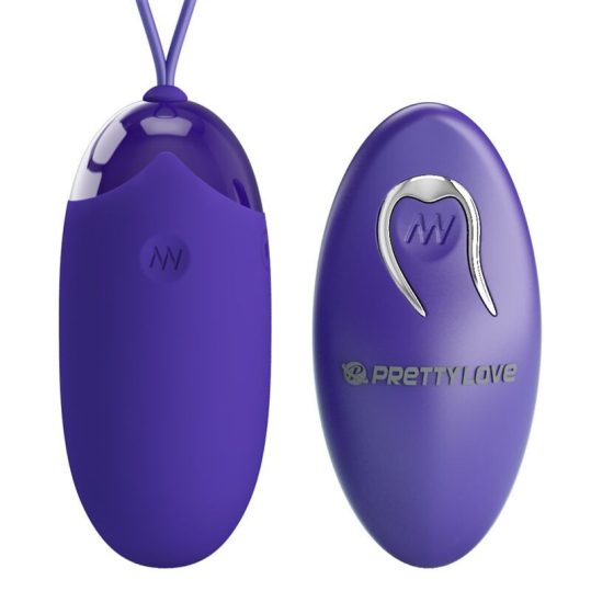 PRETTY LOVE – távirányítós vibráló tojás lila színben