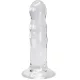 Életben - realisztikus áttetsző pénisz 14 cm