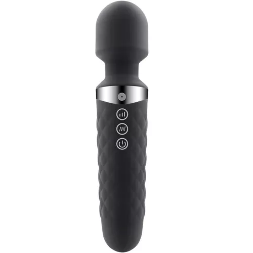 ALIVE - Wand vibrátor masszírozó, érzéki fekete design