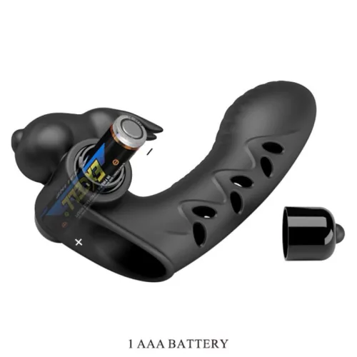 PRETTY LOVE - VANCE BLACK – ujjra húzható vibrátor