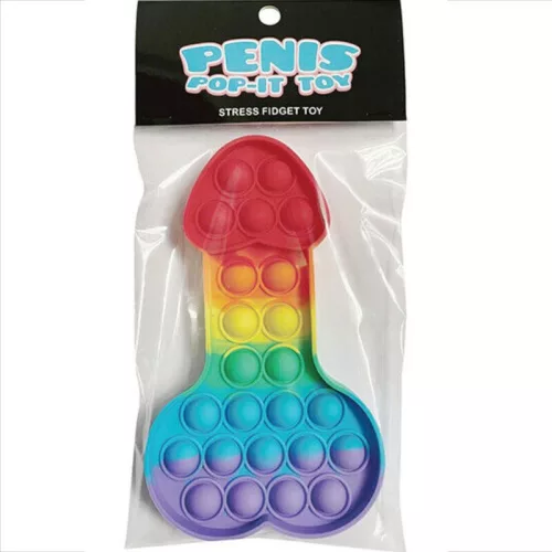 KHEPER GAMES - Színes Pop-It pénisz stresszoldó játék