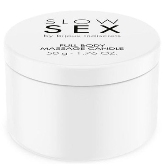 BIJOUX SLOW SEX - TESTMASSZÁZS GYERTYA 50 G