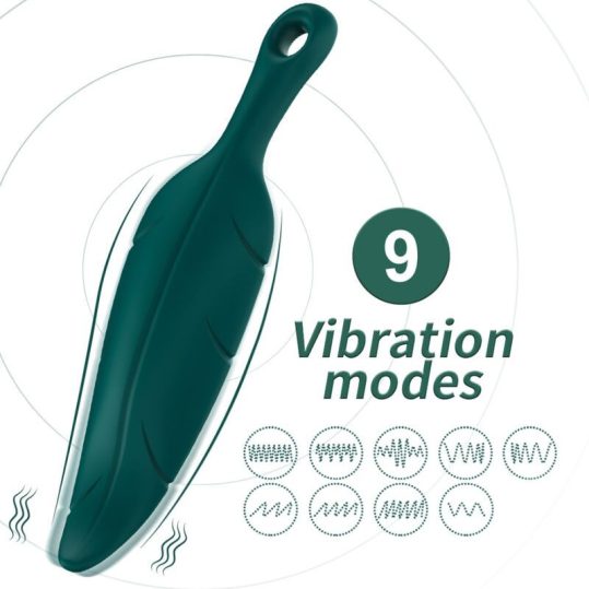 ARMONY – érzéki vibrátor és izgató, levélzöld színben