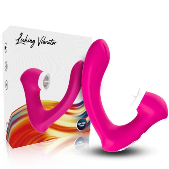ARMONY - SecretKiss ívelt csiklóizgató vibrátor fuksziában