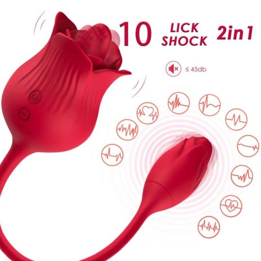 ARMONY – rózsaszín csiklóizgató vibrátor 10 üzemmóddal