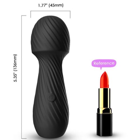 ARMONY - elegáns masszázs és vibrátor kicsi fekete