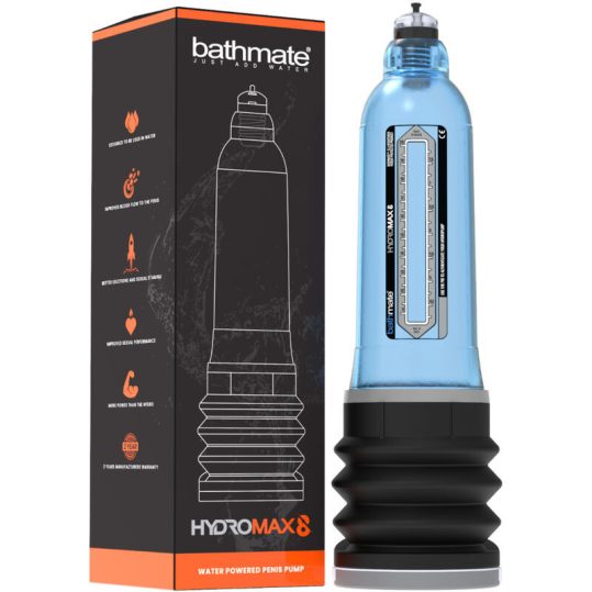 Bathmate Hydromax 8 - víz alatti péniszpumpa, prémium kék