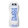 ALIVE - MAXI FLEX férfi maszturbátor, ínycsiklandó méretű