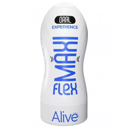 ALIVE - MAXI FLEX férfi maszturbátor, ínycsiklandó méretű