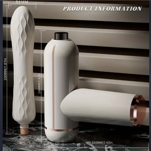 ARMONY - állítható automata vibrátor fehér színben
