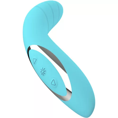 ARMONY - rugalmas vibrátor elegáns kék színben