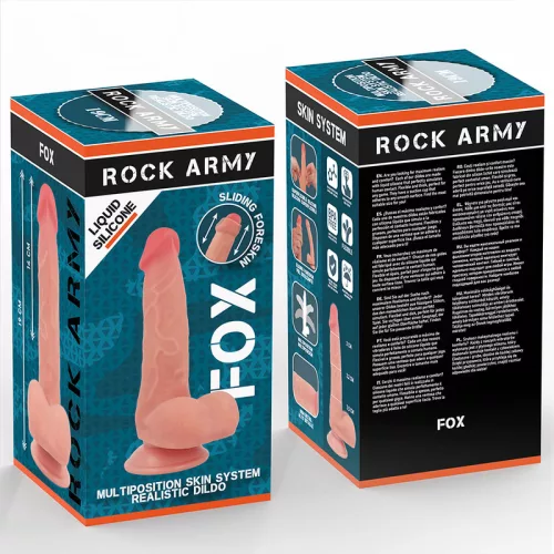 ROCKARMY - prémium folyékony szilikon - 19 cm-es eszköz