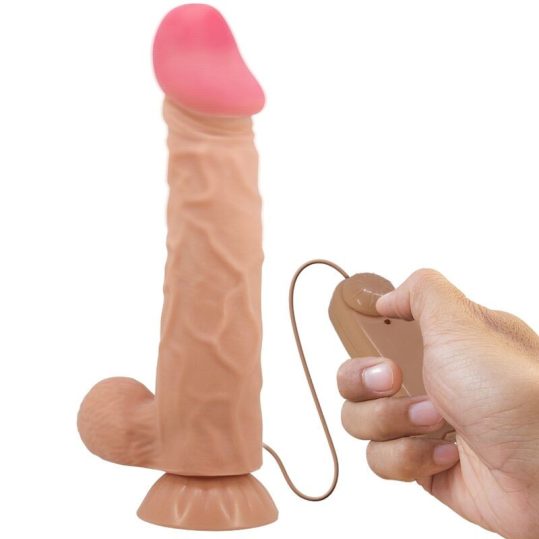 PRETTY LOVE – 24 cm-es élethű dildó tapadókoronggal