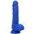 CALEXOTICS Admiral Sailor – élethű kék vibráló dildo