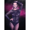 CALEXOTICS – érzéki, hosszú ujjú bodyszett strasszal