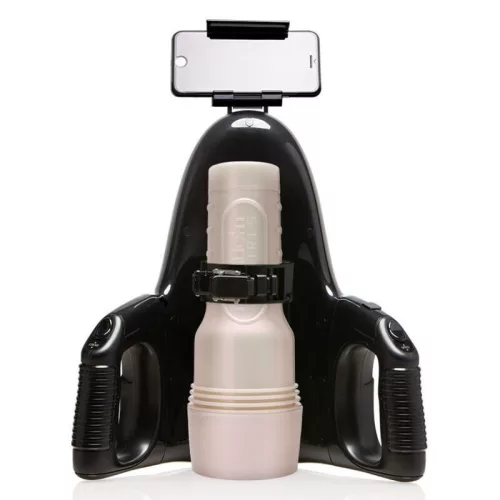 Fleshlight Brandi Love Heartthrob maszturbátor, univerzális automata adapterrel + 50ml síkosító - vagina