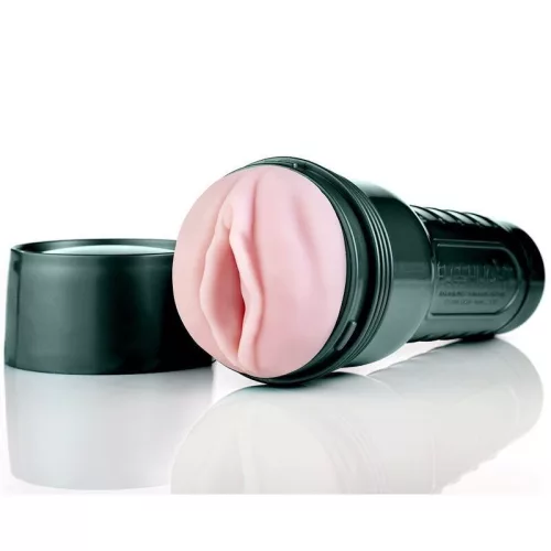Fleshlight Go Pink Lady Surge maszturbátor, univerzális automata adapterrel + 50ml síkosító - vagina