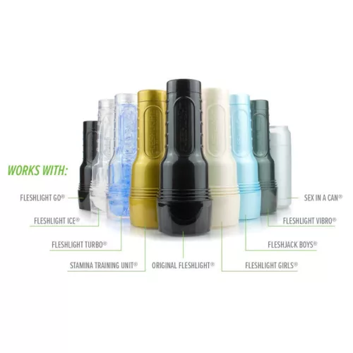 Fleshlight Maszturbátor Edzéshez Kompakt Méret Távirányítós 50 ml síkosítóval