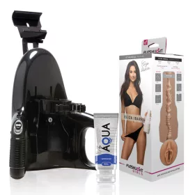   Fleshlight Eliza Ibarra Ethereal maszturbátor, univerzális automata adapterrel + 50ml síkosító