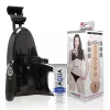 Fleshlight Stoya Destroya maszturbátor, univerzális automata adapterrel + 50ml síkosító - vagina