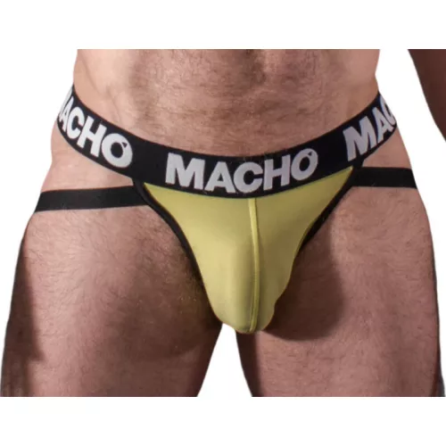 MACHO MX25A – prémium sárga jock lycra fehérnemű