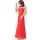 CHILIROSE – érzéki hosszú piros babydoll S/M