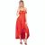 CHILIROSE – vörös hosszú babydoll L/XL méretben