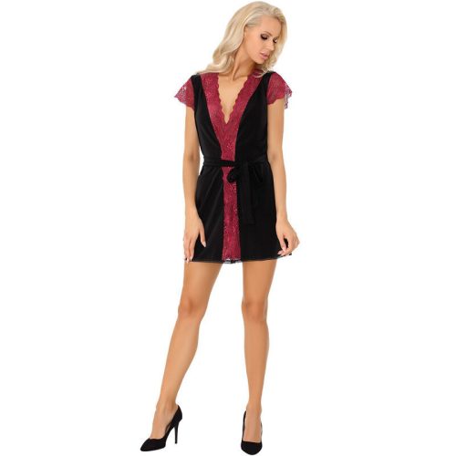 LIVCO CORSETTI FASHION – elegáns fekete köntös és tangás nadrág