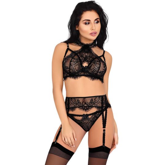 LIVCO CORSETTI FASHION – érzéki melltartó és harisnyatartó szett