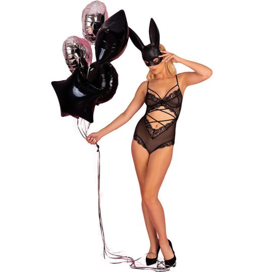 LIVCO CORSETTI FASHION – elegáns fekete body L/XL 