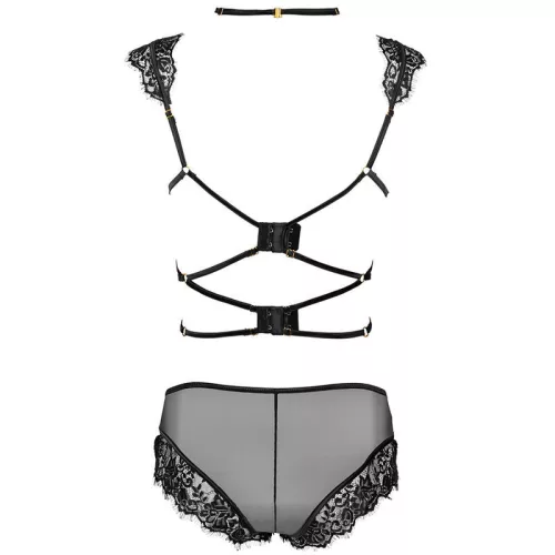 LIVCO CORSETTI FASHION - csábító fekete melltartó és bugyi szett
