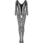 LIVCO CORSETTI FASHION – érzéki, nyitott testharisnya Fekete