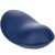 CalExotics Cashmere Velvet Curve – prémium kék vibrátor
