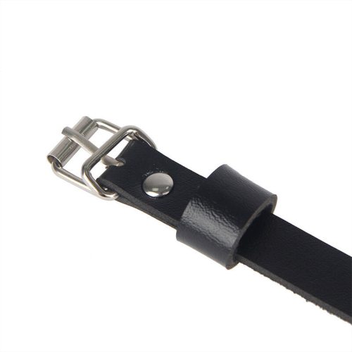 SUBBLIME - bőr derék- és lámpánt fekete, egy méretben